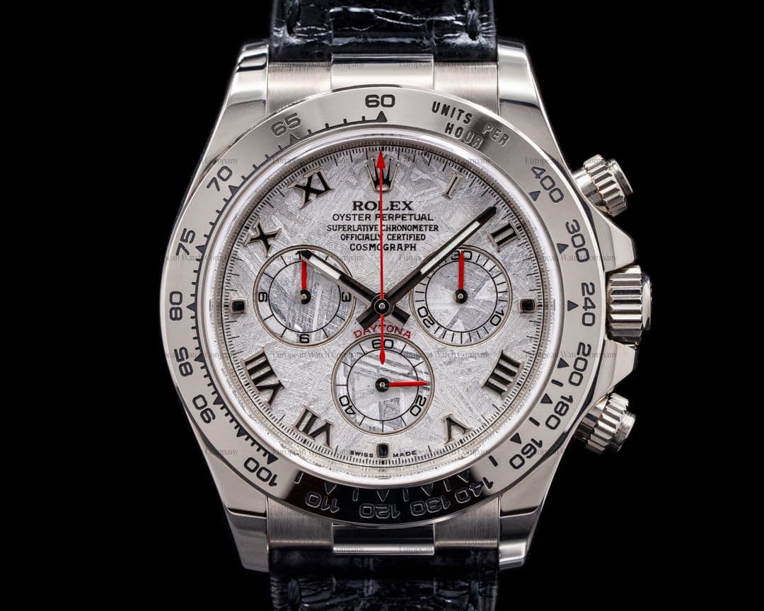 Rolex Daytona 116519 18K White Gold / Meteorite Dial FULL SET