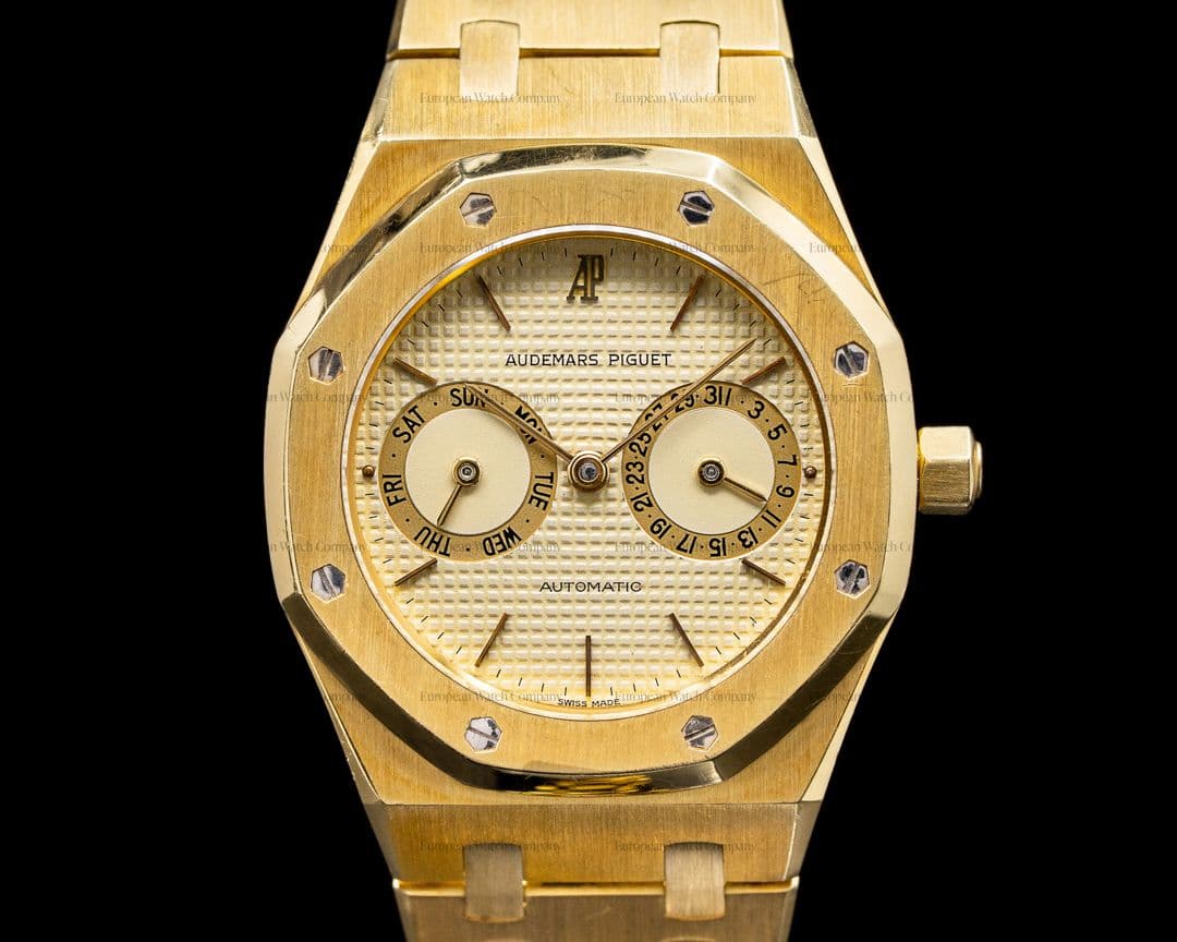 Audemars Piguet Royal Oak 25594 Day Date 18K Yellow Gold NICE