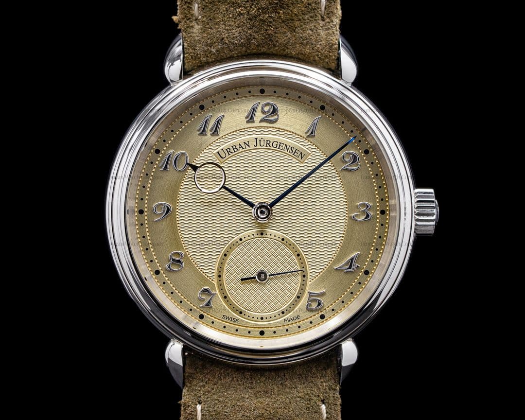 Urban Jurgensen 1140L Stainless Steel Champagne Dial / Breguet Numerals LIMITED