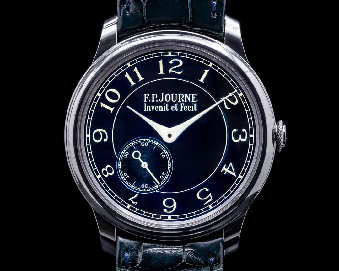 F. P. Journe Chronometre Bleu Tantalum Blue Dial 2015