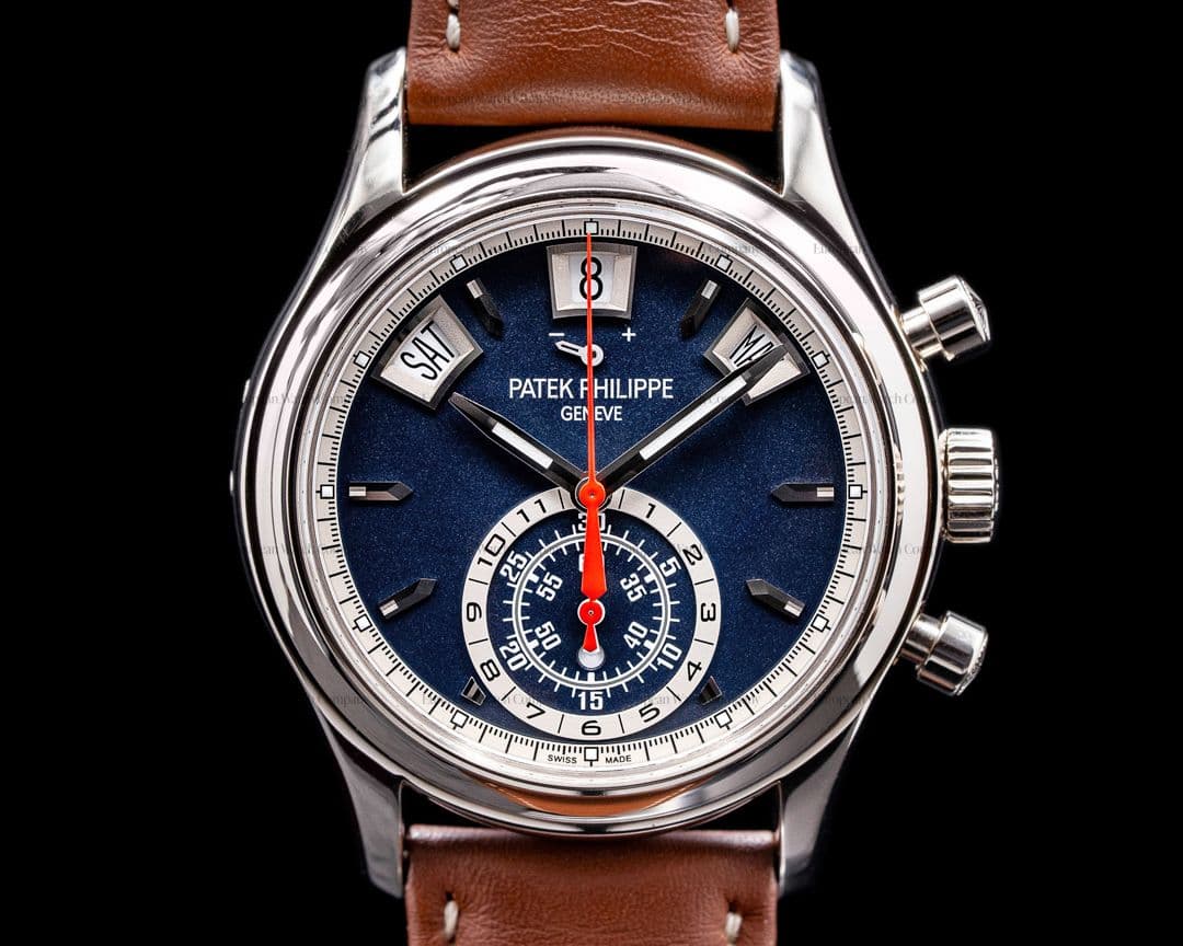 Patek Philippe Annual Calendar 5960/01G Chronograph White Gold Blue Dial UNWORN 2021
