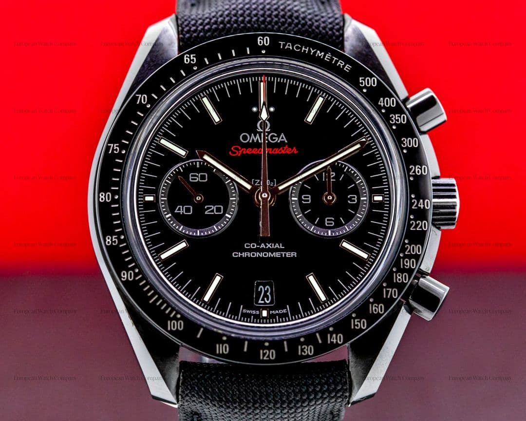 Omega Dark Side of the Moon Ceramic / Black Dial 