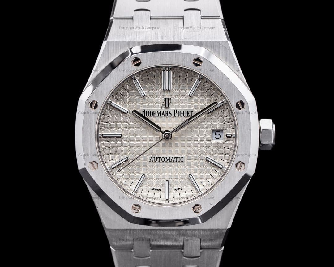 Audemars Piguet Royal Oak 15450ST White Dial SS 37MM 