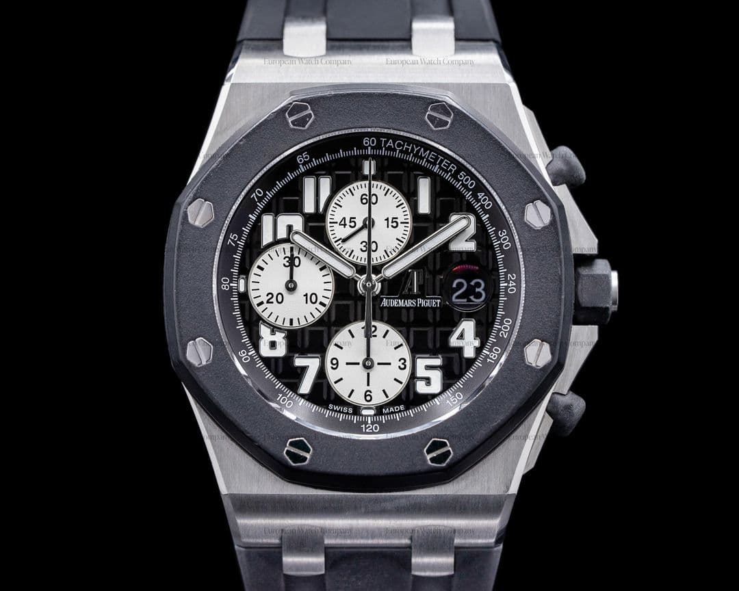 Audemars Piguet Royal Oak 25940SK Offshore Chronograph Rubberclad Black Dial 42MM