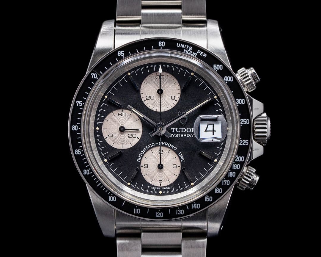 Tudor Tudor Oysterdate Chronograph "Big Block" SHARP Fixed Bezel RARE