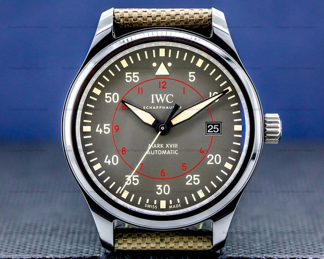 IWC TOP GUN Miramar Mark XVIII Ceramic / Anthracite Dial 