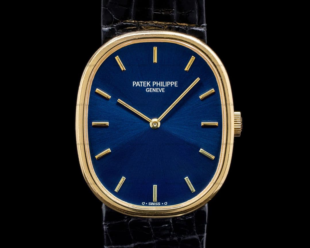 Patek Philippe Golden Ellipse 3848 18k Yellow Gold Manual Wind 