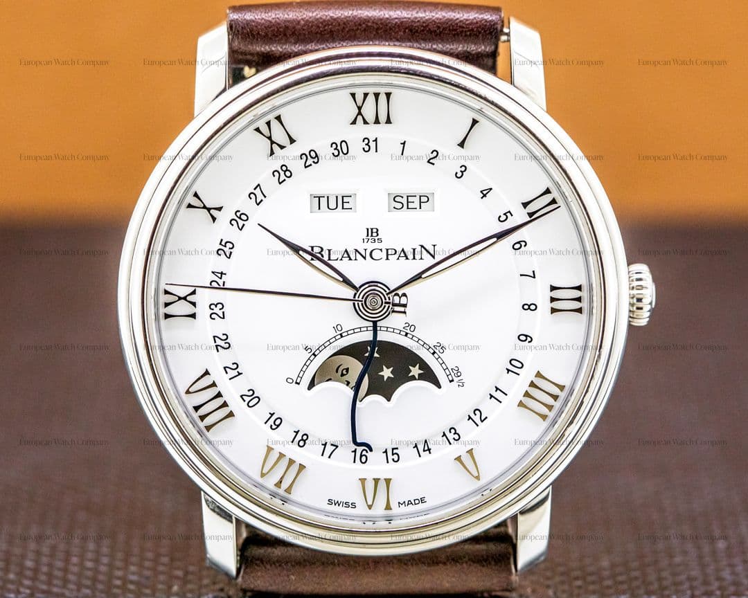 Blancpain Villeret Moonphase Complete Calendar Steel 40MM