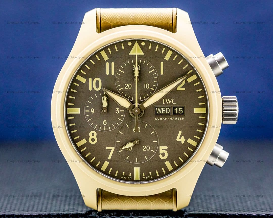IWC Pilot's Watch IW389103 Chronograph Top Gun "Mojave Desert" LIMITED UNWOR