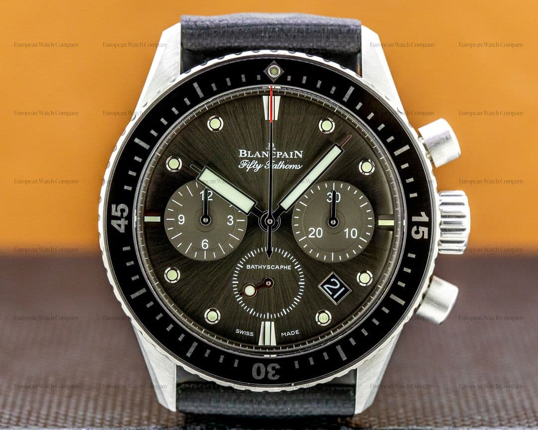 Blancpain Fifty Fathoms Bathyscaphe Flyback Chronograph SS 