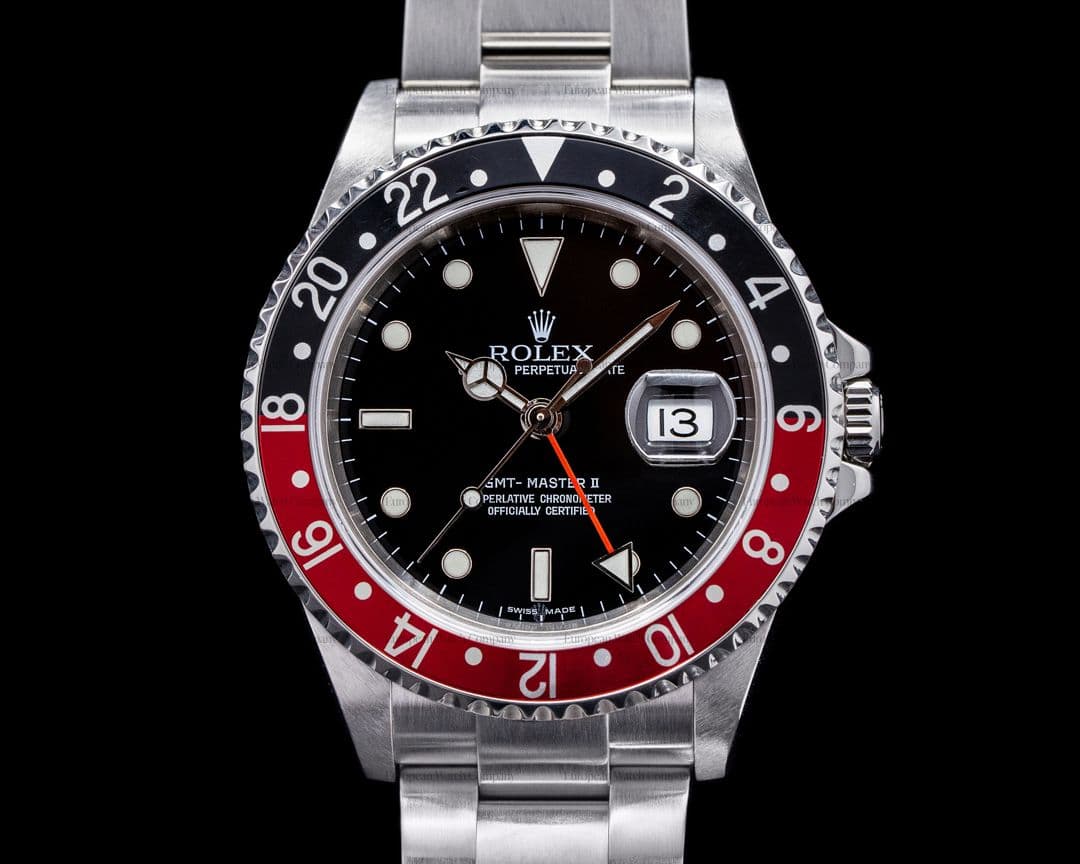 Rolex GMT Master II 16710 SS Red / Black Coke