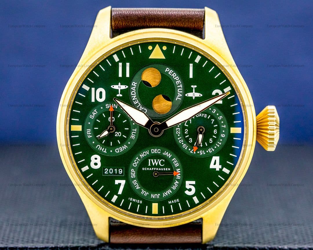 IWC Big Pilot Perpetual Calendar Bronze Limited 250 IW503601 UNWORN