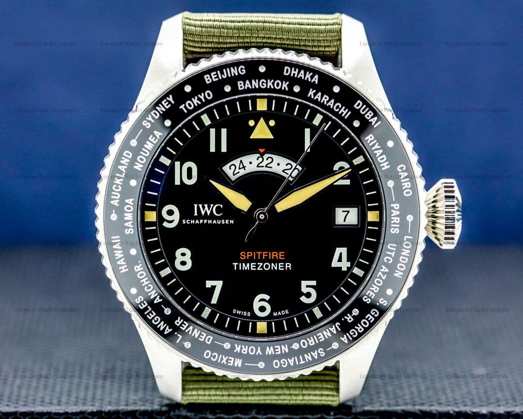 IWC Pilot's Watch Timezoner Spitfire Edition IW395501 LIMITED UNWORN