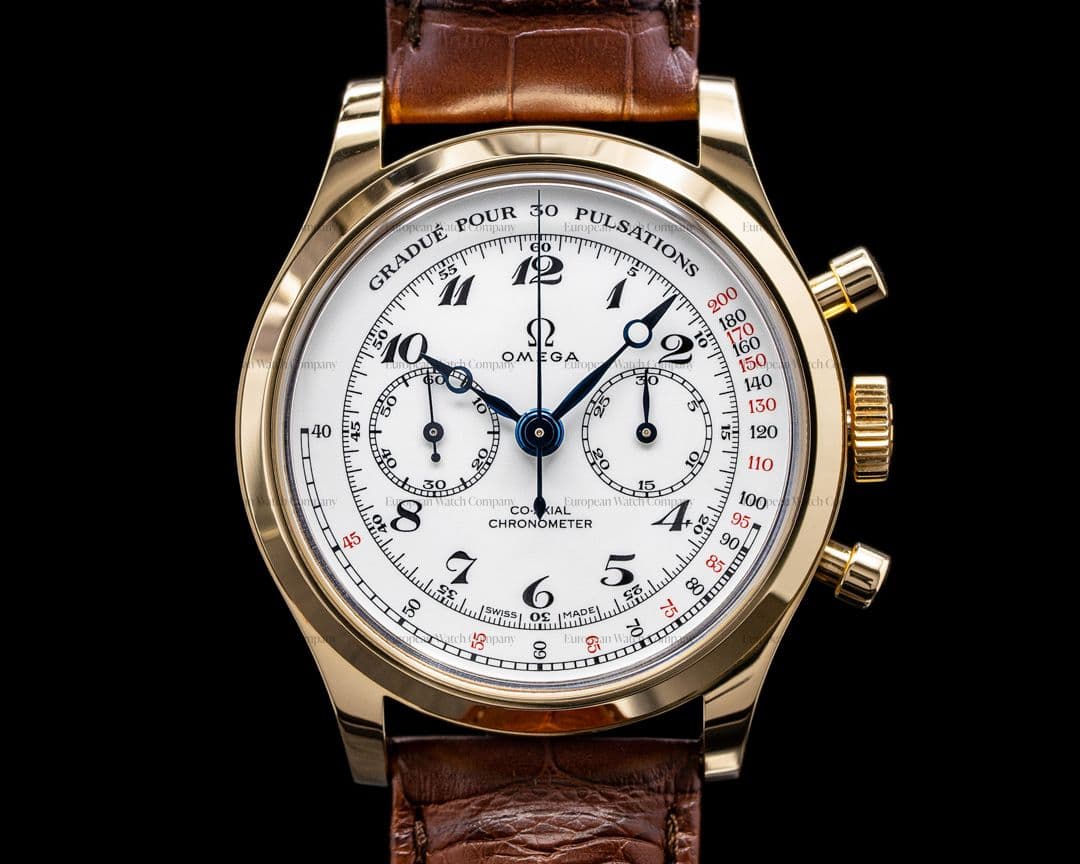 Omega Specialties Museum Collection "The MD's Watch" 18K Yellow Gold LIMITED