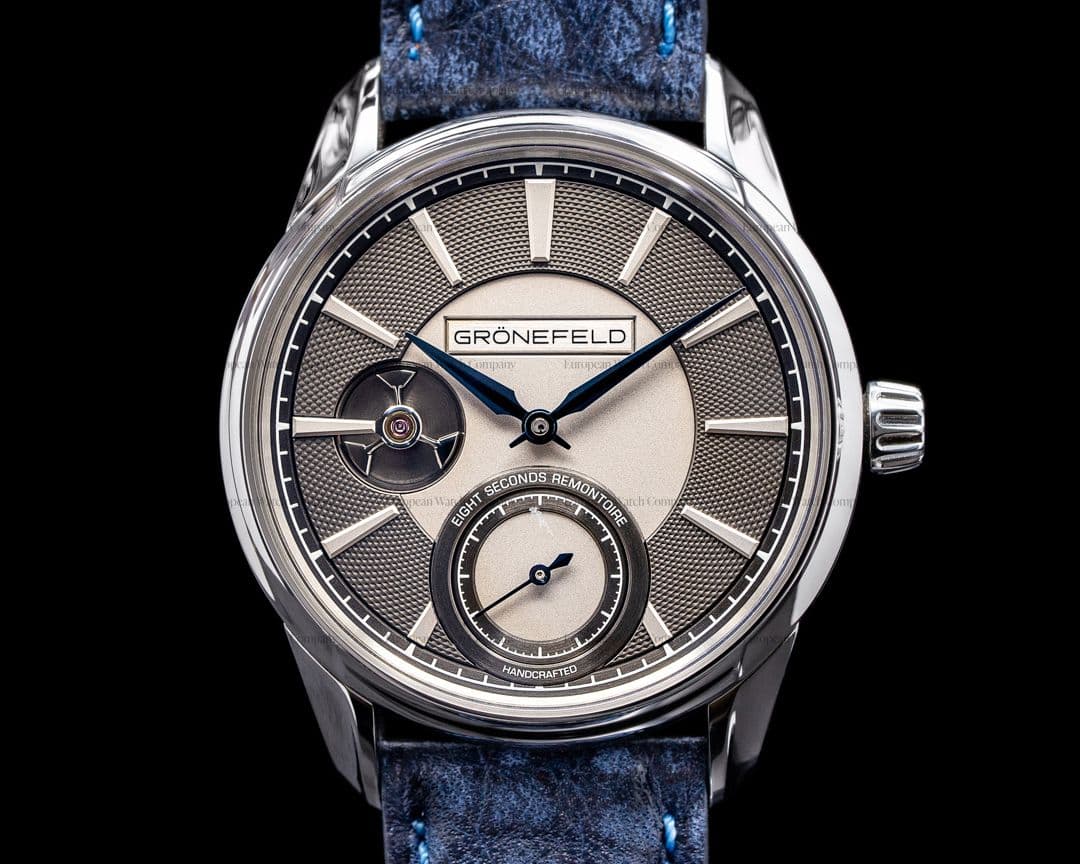 Gronefeld 1941 Remontoire Constant Force Steel KARI VOUTILAINEN DIAL