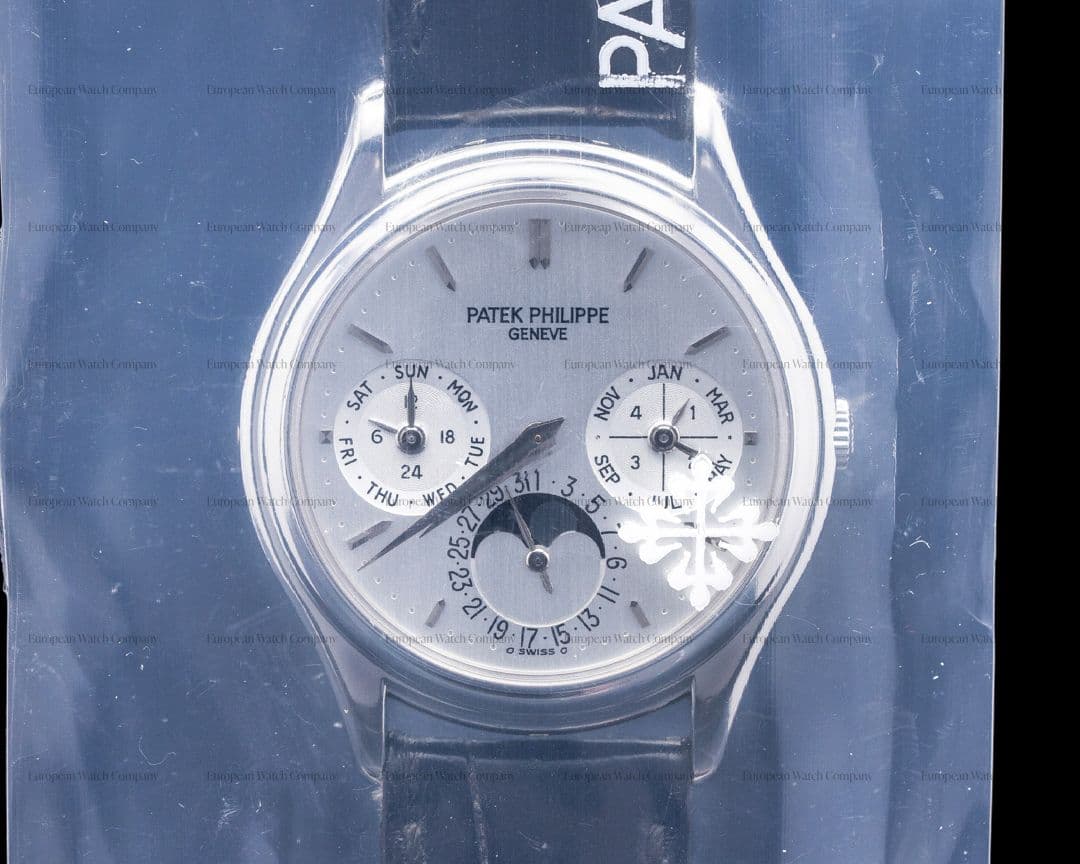 Patek Philippe Perpetual Calendar 3940P Platinum FULL SET FRESH SERVICE 