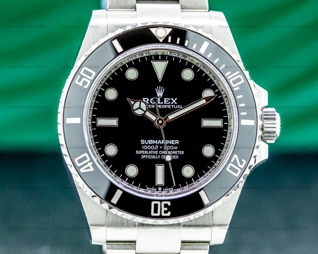Rolex Submariner 124060 No Date Ceramic Bezel 41MM 2021