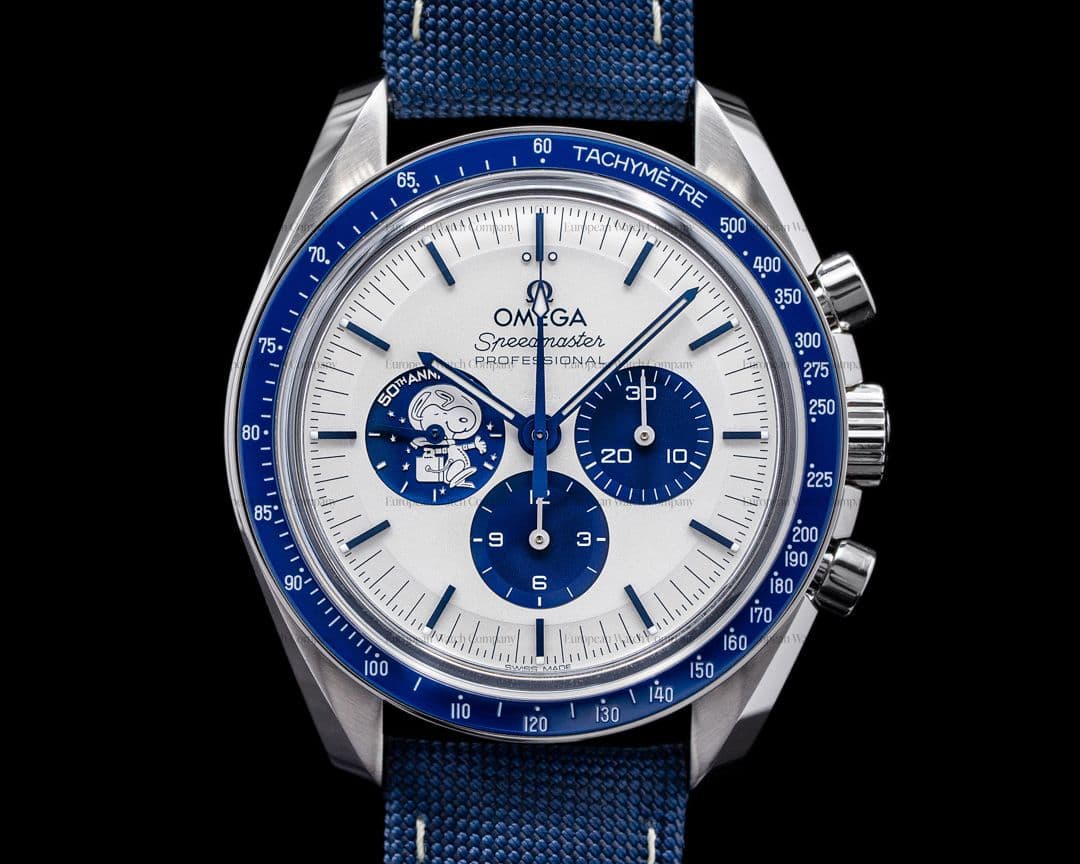 Omega Speedmaster Silver Snoopy Award 50th Anniversary UNWORN