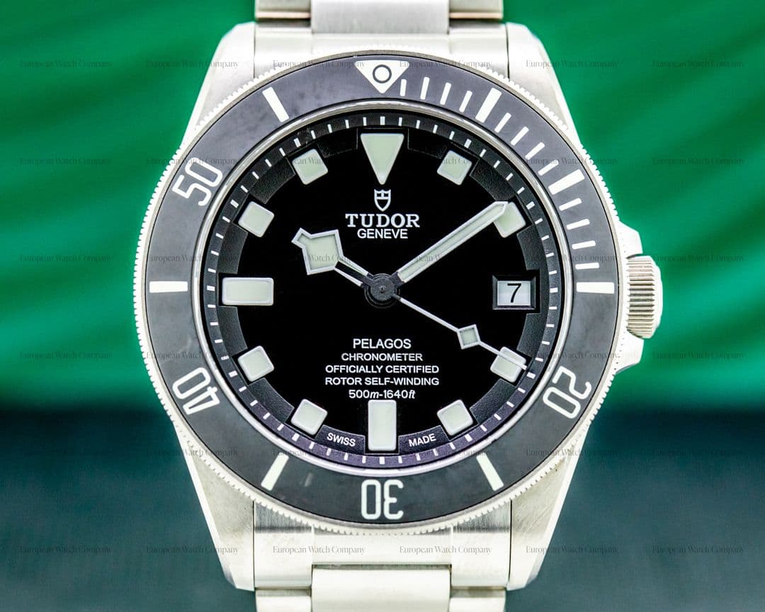 Tudor Pelagos Black Dial Titanium / Bracelet