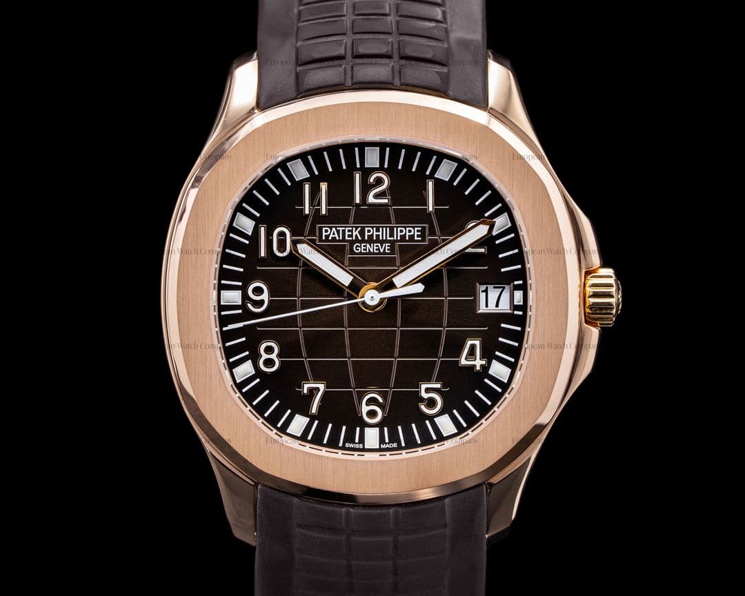 Patek Philippe Aquanaut 18K 5167R Rose Gold / Brown Dial