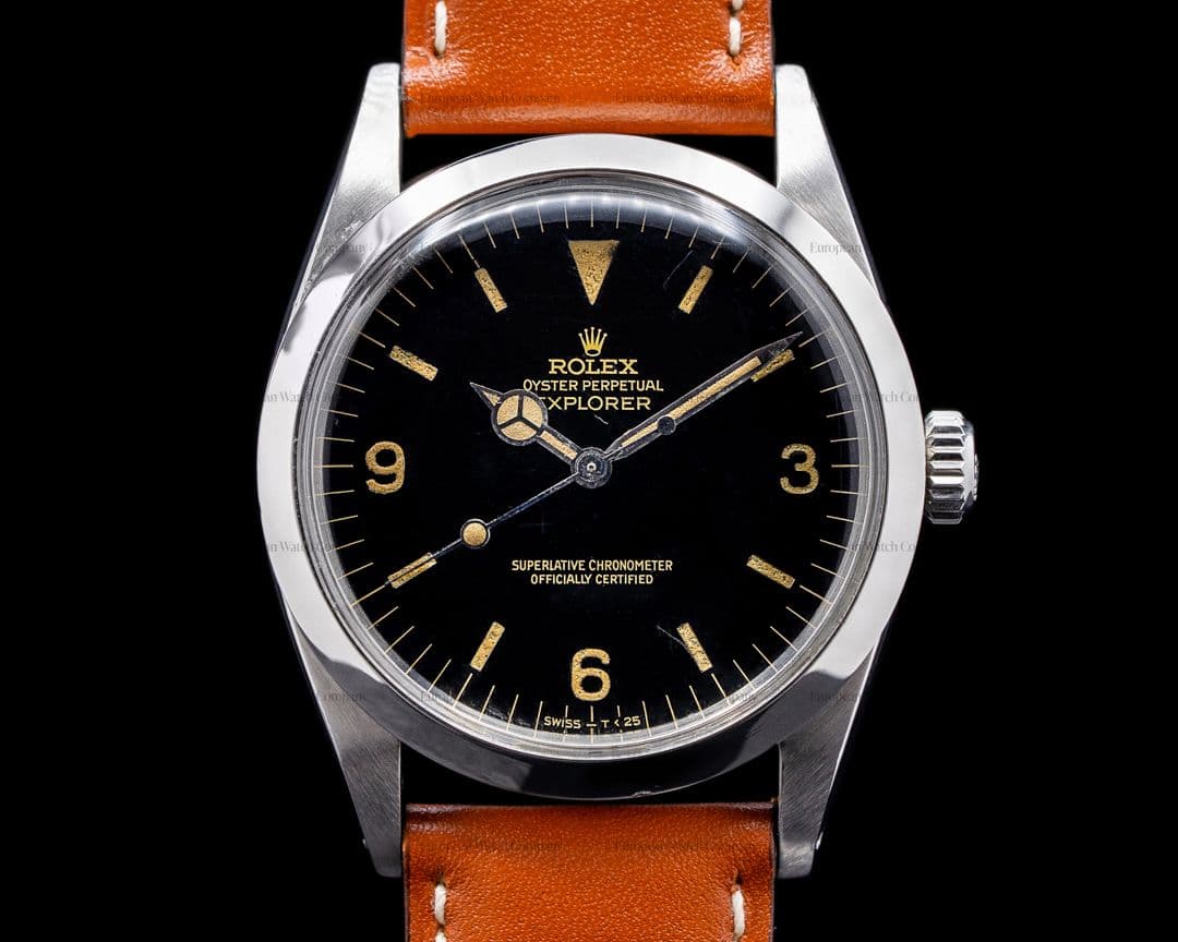 Rolex Vintage Explorer 1016 I c. 1964 GILT DIAL