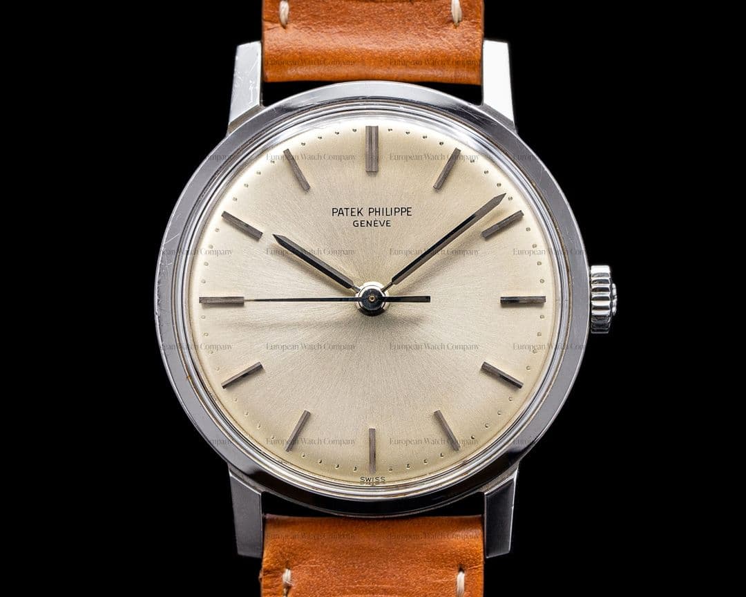 Patek Philippe Vintage 3483 Stainless Steel Center Sweep Seconds
