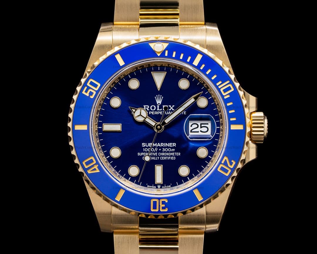 Rolex Submariner 126618 18K Yellow Gold Blue Dial UNWORN 2021