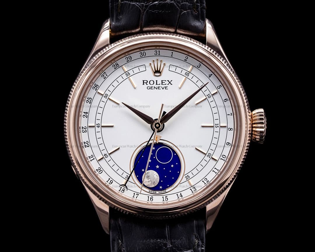 Rolex Rolex Cellini Moonphase 50535 18K Rose Gold 