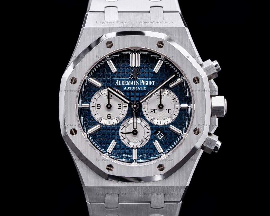 Audemars Piguet Royal Oak 26331ST Chronograph Blue Dial SS 41MM 