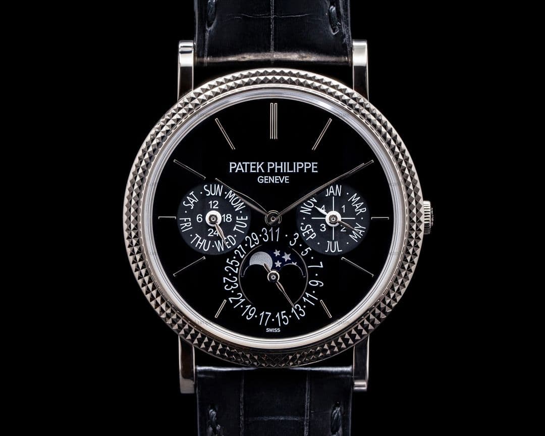Patek Philippe Perpetual Calendar 5139G Black Dial 18K White Gold 