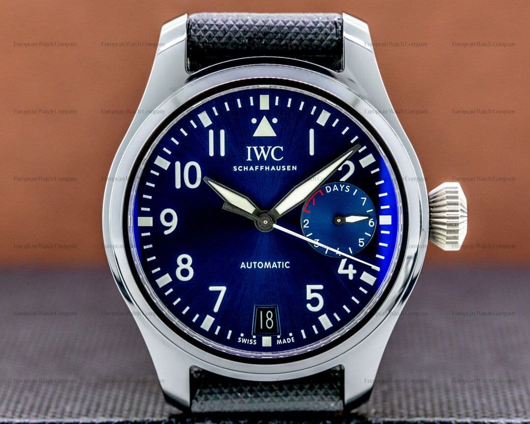 IWC Big Pilot Stainless 7 Day "Rodeo Drive" Ceramic Limited Edition UNWORN