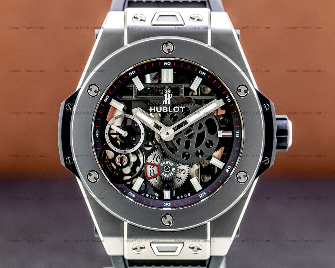 Hublot Big Bang Meca-10 Titanium Skeleton Dial