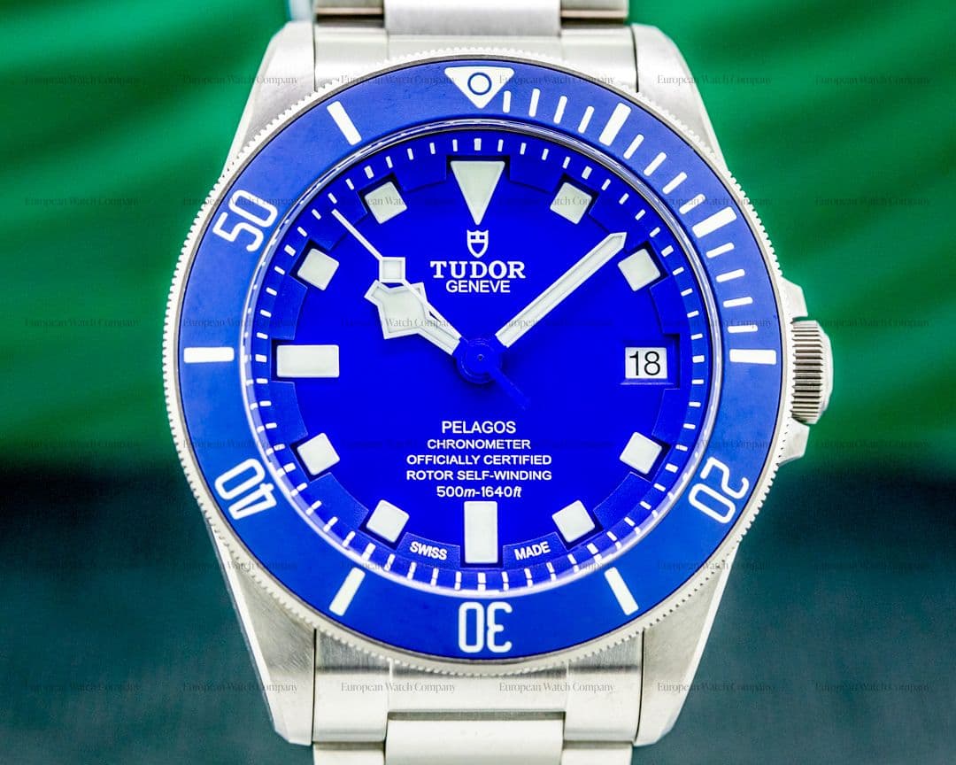 Tudor Pelagos Blue Dial In-House Caliber Titanium 