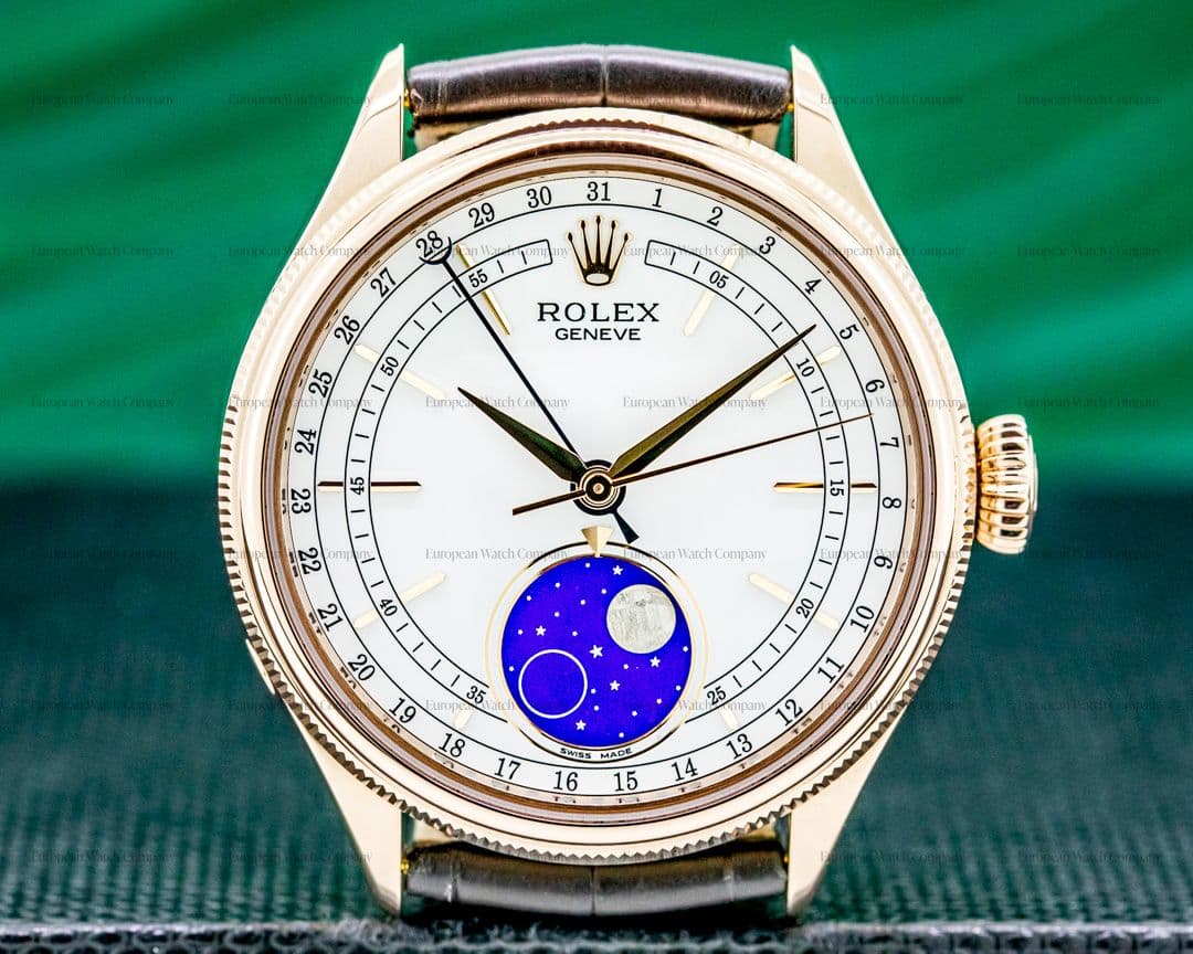 Rolex Rolex Cellini Moonphase 50535 18K Rose Gold 