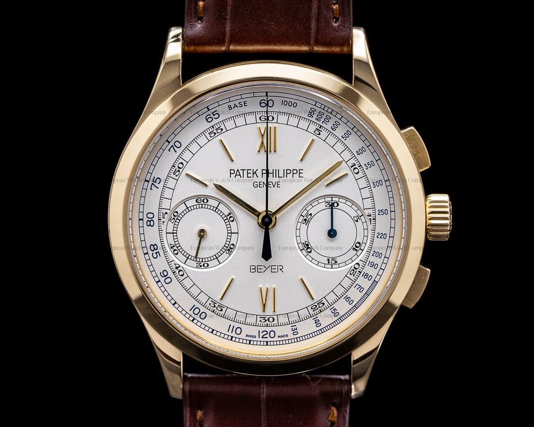 Patek Philippe Chronograph 5170 "BEYER" 18K Yellow Gold LIMITED EDITION RARE