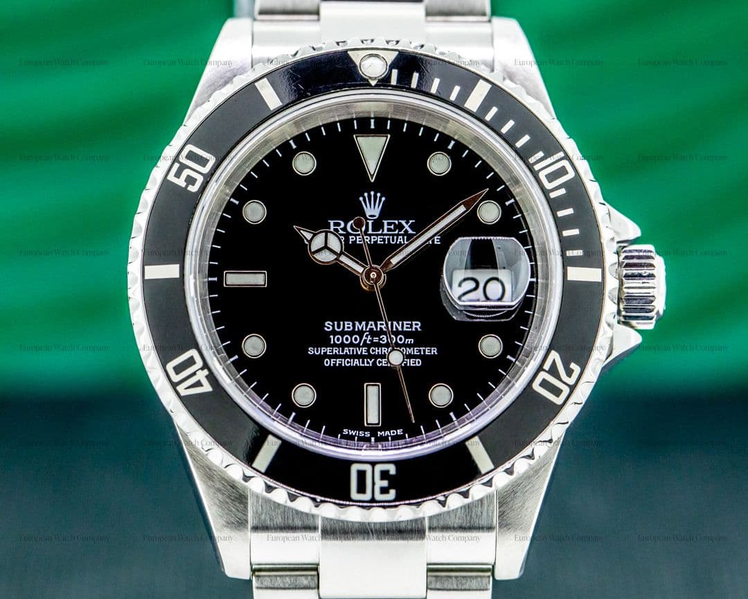 Rolex Submariner 16610 Date SS FULL SET