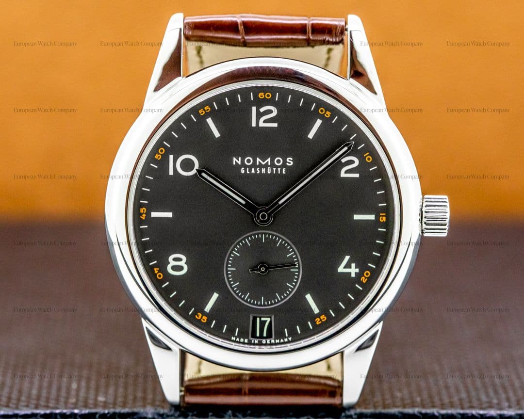 Nomos Club Ruthenium Steel