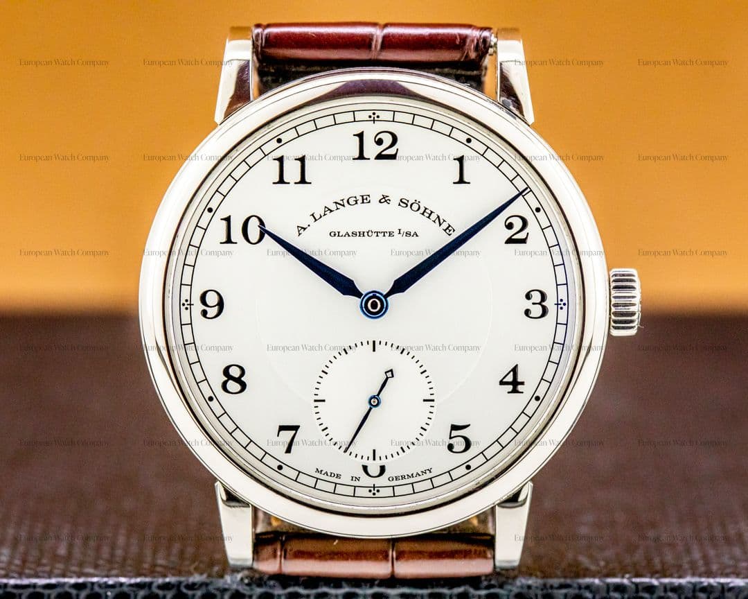 A. Lange and Sohne 1815 18K White Gold Silver Dial 235.026 38.5MM
