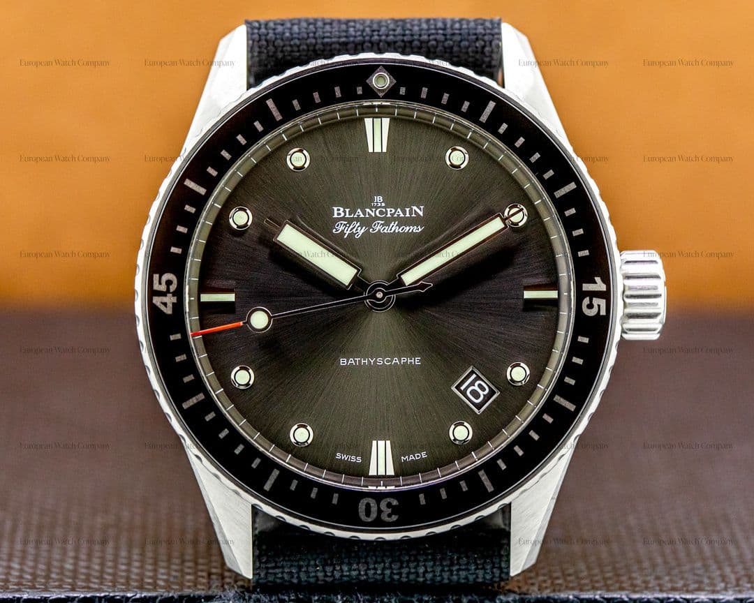 Blancpain Fifty Fathoms Bathyscaphe Stainless Steel 43mm