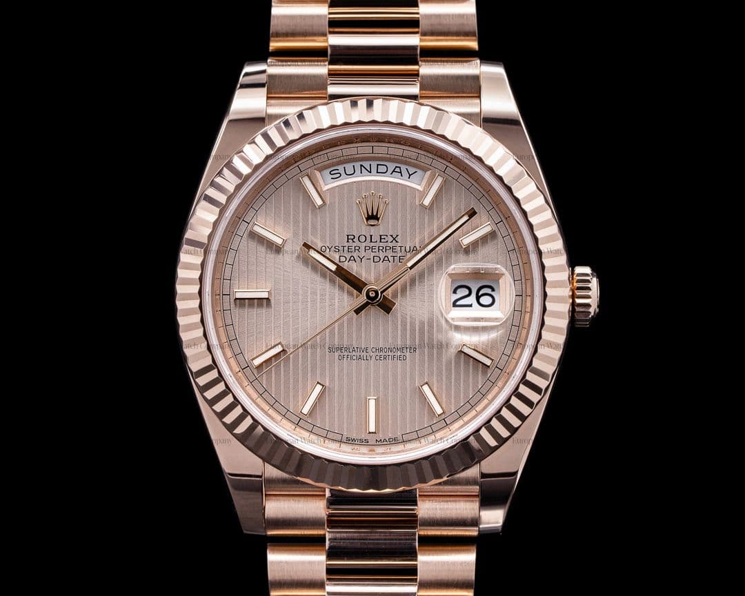 Rolex Day Date 228235 Presidential Everose Gold Silver Dial 40MM 2020