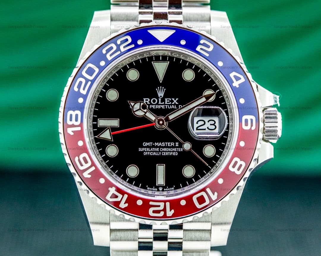 Rolex GMT Master II Ceramic 126710 "Pepsi" SS / Jubilee 2021 UNWORN