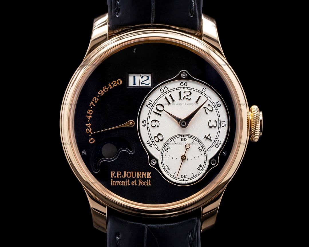 F. P. Journe Octa Lune Automatic 18k RG Black Dial 40MM BOUTIQUE EDITION RARE 