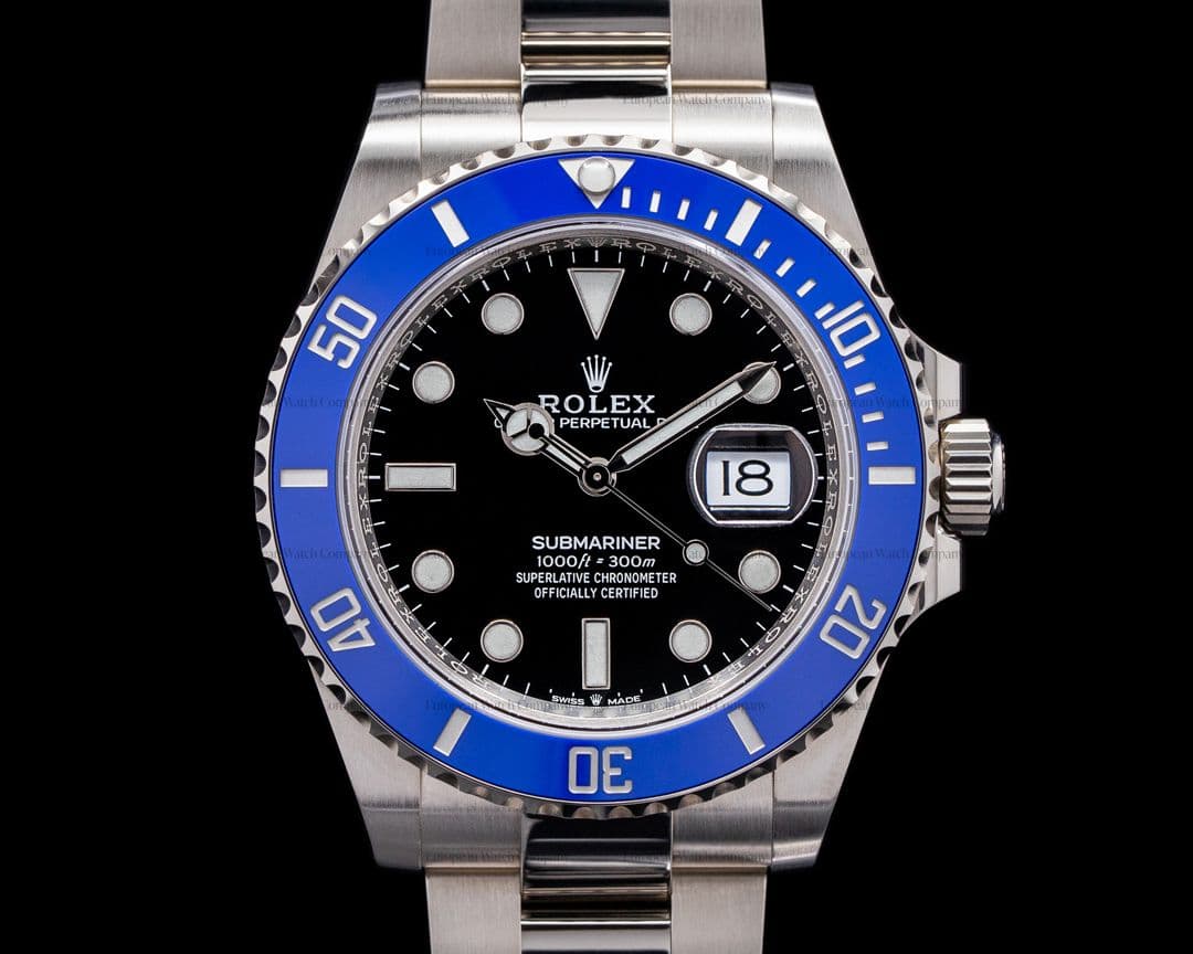 Rolex Submariner Date 126619 18K White Gold Blue Bezel NEW MODEL 2021