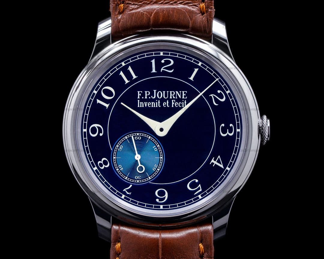 F. P. Journe Chronometre Bleu Tantalum Blue Dial 2016