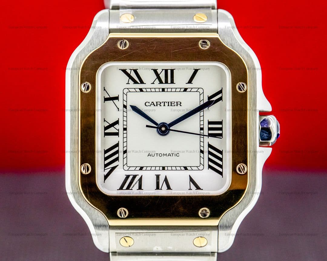 Cartier Santos Medium SS / YG Automatic