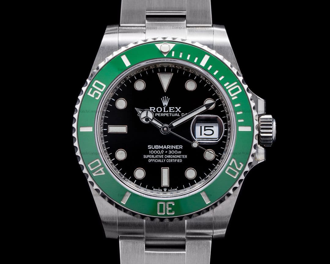 Rolex Submariner Date 126610LV Kermit GREEN Ceramic Bezel 41MM 