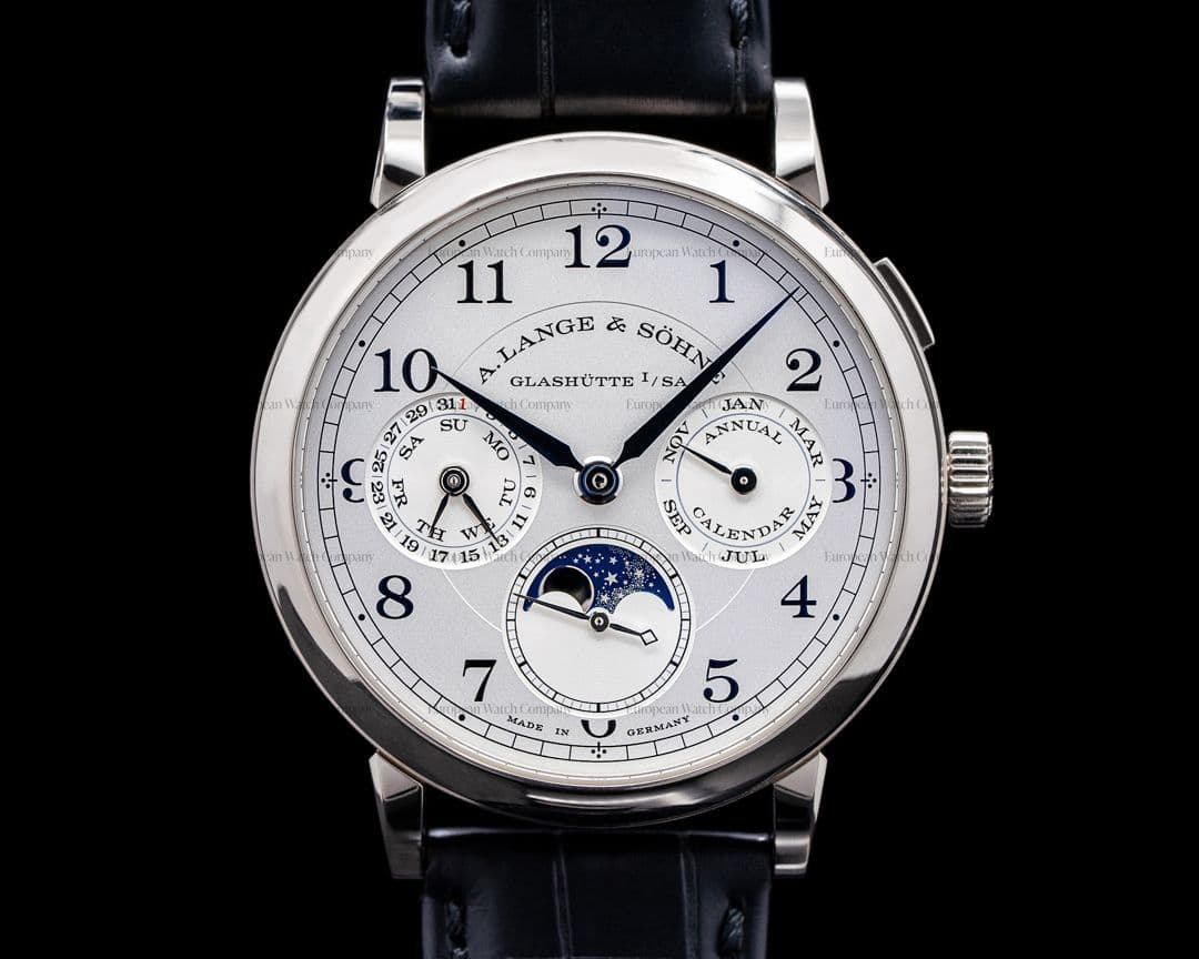 A. Lange and Sohne 1815 238.026 Annual Calendar 18k White Gold 