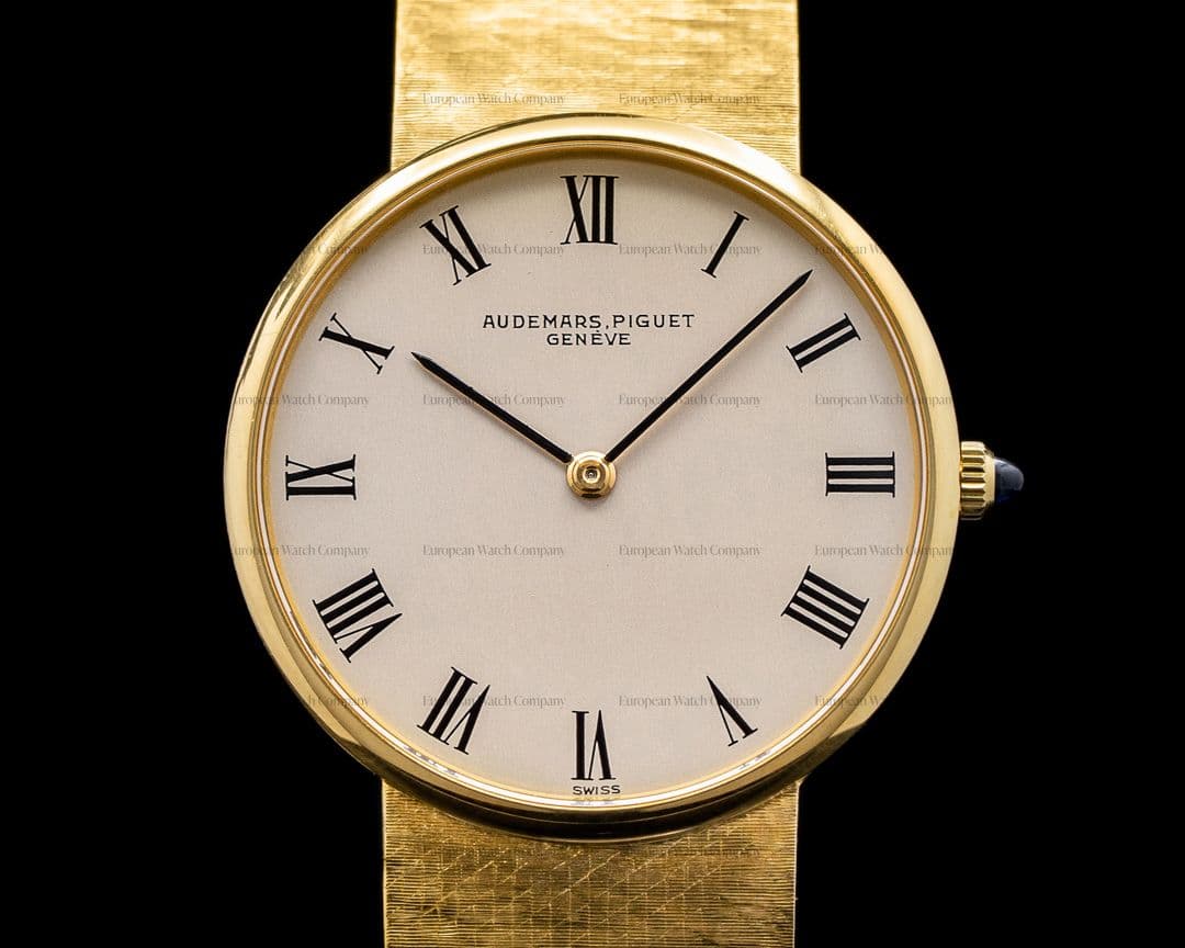 Audemars Piguet Vintage Ultra Thin Manual 18K YG FULL SET 1971