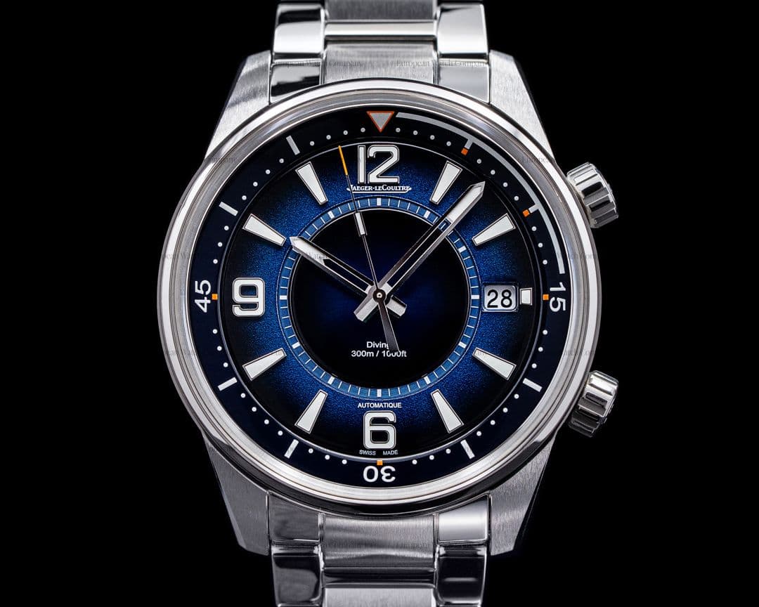 Jaeger LeCoultre Polaris Mariner Automatic 9068180 Blue Dial Stainless Bracelet