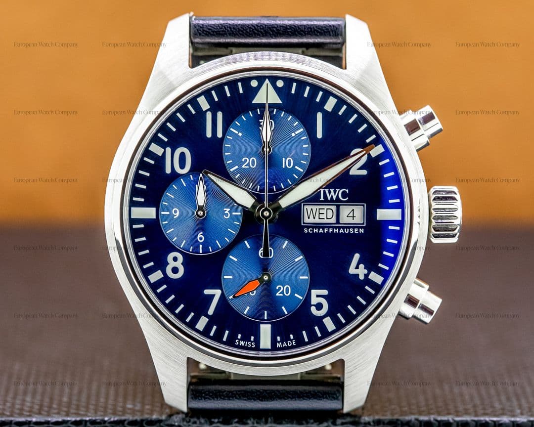 IWC Pilot's Watch Chronograph 41mm SS Blue dial